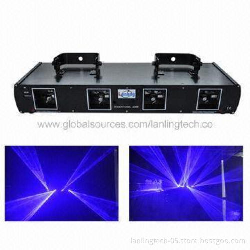 4-head Blue Stage Laser/Disco Club Light with Beautiful Aluminum Housing